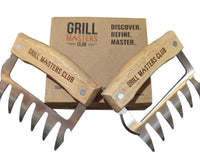 Grill Masters BBQ Super Bundle: Cutting Board, Meat Claws & Spatula (Free US Shipping)