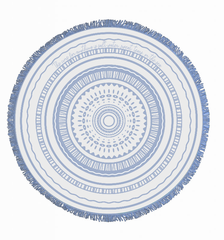 Earth Stripped - Beach Blanket